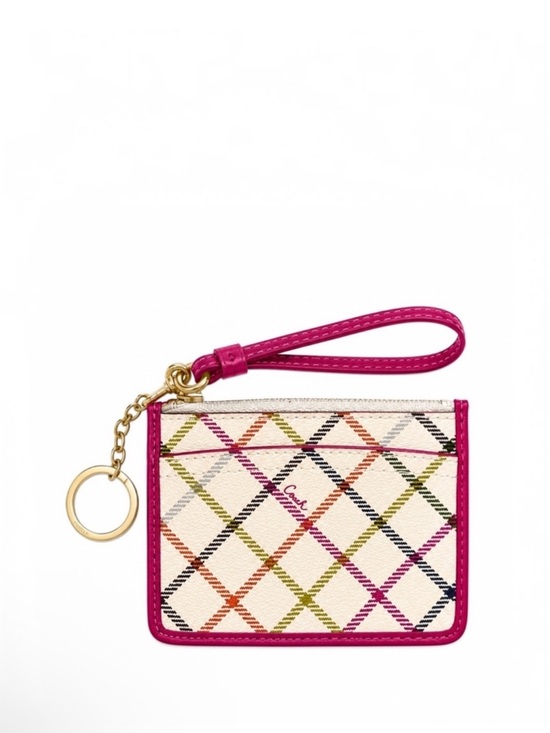 Coach Accessories - Coach Peyton Tattersall Mini Skinny ID Case